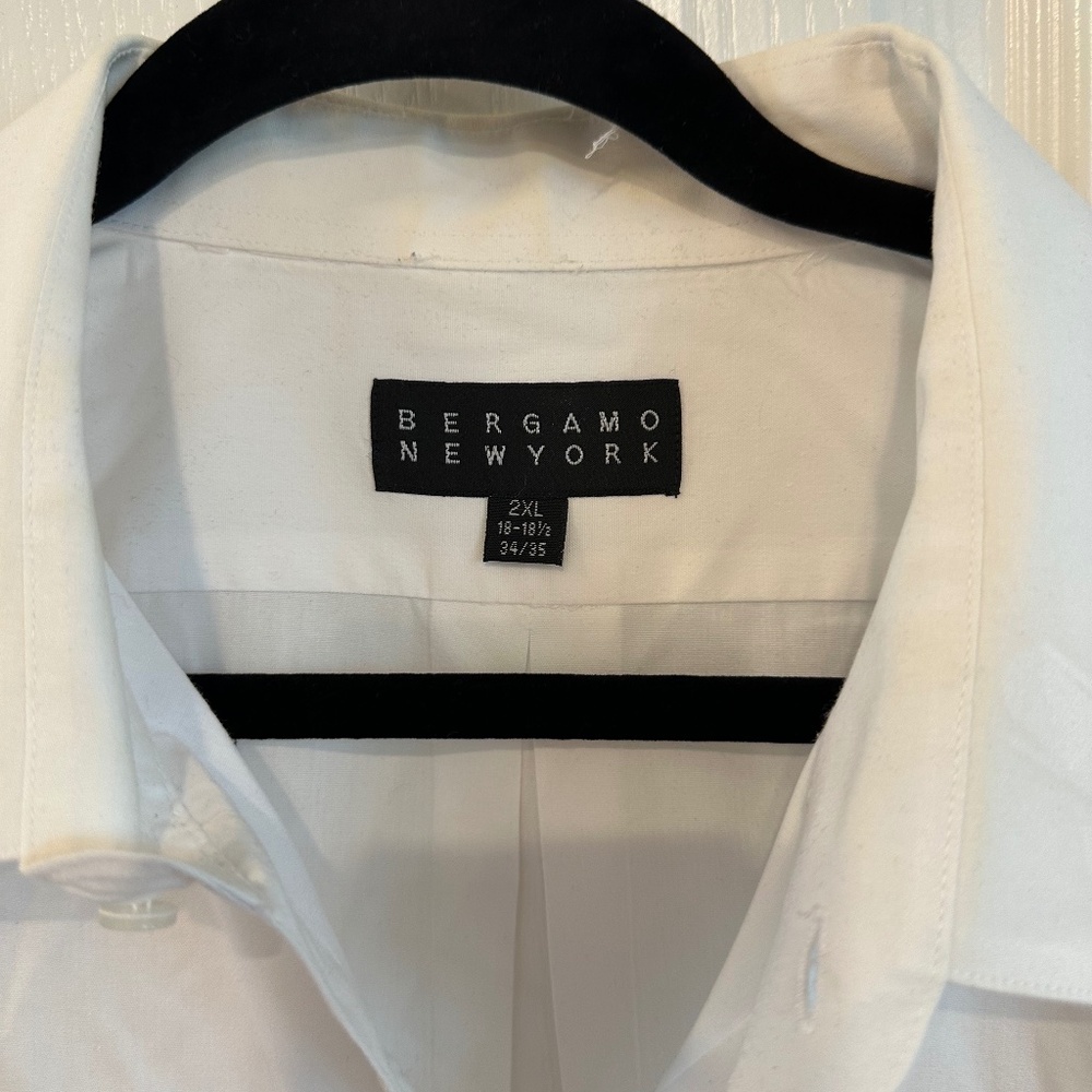 Used long sleeve white shirt